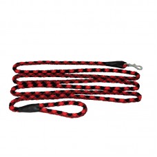 P.P. BRAIDED DOG LEASH 13mm x 144" 2 COLORS MIXED:KB,KY,KR 