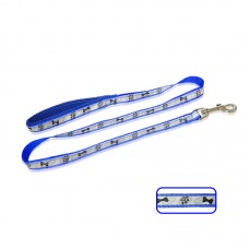 PU PADDED LEAD 15mm X 48" BLUE Loose packing