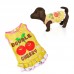DOG DRESS - BROWN & DOUBLE CHERRY SIZE : 12 1pc/pack, loose packing  
