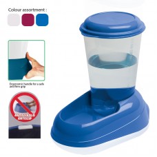 FERPLAST NADIR WATER DISPENSER ASSORTED COLOURS 29.2cmx20.2cmx28.8cm 3pcs/outer