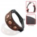 FERPLAST VIP CWS BULL LEATHER COLLAR WITH STUDS CWS 25/46 25mmx40-46cm Length 