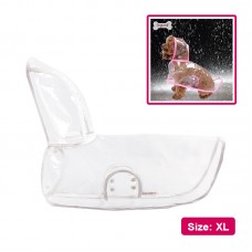 DOGLEMI DOG TRANSPARENT RAINCOAT SIZE:XL 1pc/pkt