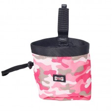 DOGLEMI DOG TREAT POUCH 13.6x13.5cm -PINK 1pc/pkt  