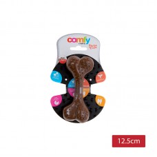 COMFY TOY BARBECUE BONE BROWN 12.5cm (121460) 6pcs/bag, 144pcs/outer