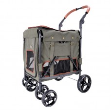 IBIYAYA GENTLE GIANT PET WAGON - ARMY GREEN cabin:35cmLx50cmWx46cmH stroller:55cmLx67cmWx96cmH 1pc/o