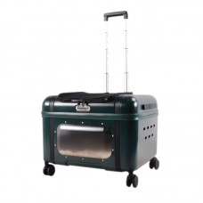 IBIYAYA LAVADA PET TRANSPORT LUGGAGE - PHTHALO GREEN 55cmLx44cmWx44.6cmH height:max 96cm 1pc/outer 