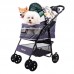 IBIYAYA CLOUD 9 PET STROLLER -MINT GREEN cabin:57cmLx34cmWx55.5cmH, stroller:51cmLx85cmWx98cmH  