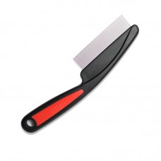 FLEA COMB 70PINS,PLASTIC SOFT HANDLE LENGTH 150mm,LENGTH OF PINS:13mm 1pc/card,12cards/box,144cards/