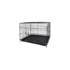 PEPETS DOG CAGE 47cmLx29cmWx38cmH - BLACK 1pc/outer