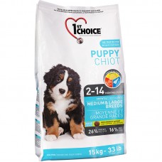 1ST CHOICE PUPPY GROWTH MEDIUM & LARGE BREEDS 7kg 1bag/outer