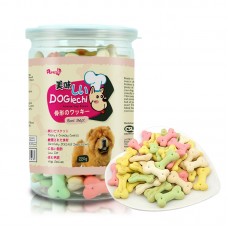 PEPETS DOG BISCUITS 220g - BONE 20pcs/outer 