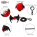 DOGLEMI BAT FLYING SPIDER FINGER SIZE : U - RED 1pc/pkt 