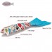 DOGLEMI CAT CUSHION TOY FISH W/NOISE PAPER 1pc/card 