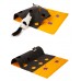 DOGLEMI CAT PLAYING MAT WITH TRAINING TUNNEL 90x110cm-ORANGE 1pc/box 