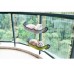 DOGLEMI WINDOW HAMMOCK BED W/SUCTION CUP 59x22x13cm - GREEN 1pc/pkt 
