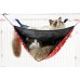 DOGLEMI 2 LEVEL HAMMOCK CAGE HANGING BEDDING - RED 1pc/pkt  