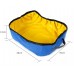 DOGLEMI PORTABLE OUTDOOR LITTER BOX 46x35x14cm - BLUE 1pc/pkt 