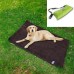 DOGLEMI PORTABLE TRAVEL BLANKET 100x70cm-BLACK,GREEN 1pc/pkt  