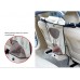 DOGLEMI PET SEAT BARRIER 54x49cm - BLACK, GREY, BEIGE Loose packing 
