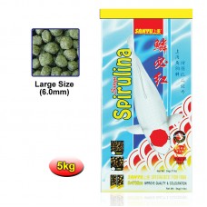 SANYU SPIRULINA 5kgs - LARGE 1kg/pc, 5pcs/bag, 3bags/outer