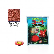 SANYU 3 IN 1 20g - BABY RED [PAB] 600pcs/outer