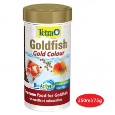 TETRA  GOLDFISH GOLD COLOUR 250ml/75g 6pcs/shrink pack, 108pcs/outer