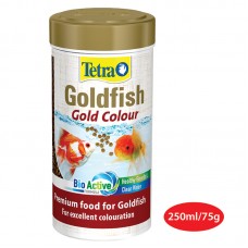 TETRA  GOLDFISH GOLD COLOUR 250ml/75g 6pcs/shrink pack, 108pcs/outer 