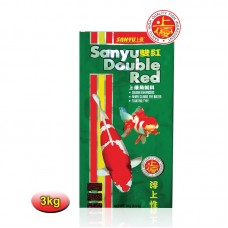 SANYU DOUBLE RED QUICK GROW 3kgs - LARGE RED 3kgs/bag, 6bags/carton 