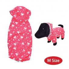 DP PET RAINCOAT PINK - M 1pc/pkt 