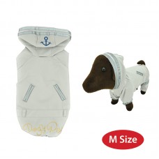 DP PET RAINCOAT GREY - M 1pc/pkt