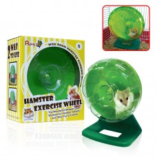 PEPETS HAMSTER EXERCISE WHEEL M SIZE- 15cmx8.5cmx16cm 1set/box, 12set/outer