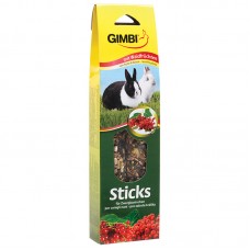 GIMBI STICKS FOR RABBITS WITH FOREST FRUITS x2 10pcs/outer