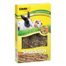 GIMBI SNACKITOS HAZELNUT STICKS x3/45g 7pcs/outer 