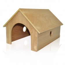 RABBIT WOOD HIDE AWAY 12"L X  8"W X 8"H LOOSE PACKING