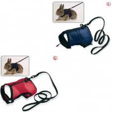 FERPLAST JOGGING HARNESS FOR SMALL ANIMALS - LARGE 10mmxA:20-24cm,B:26-34cm 1pc/pkt, 144pcs/outer 