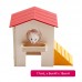 CARNO HAMSTER HOUSE 17cmLx9cmWx16cmH 36pcs/outer  