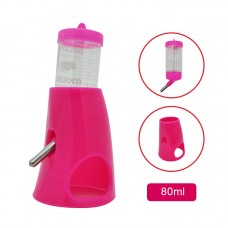 CARNO DRINKING BOTTLE w/BASE CUM SHELTER 80ml-PINK, WHITE 60pcs/outer