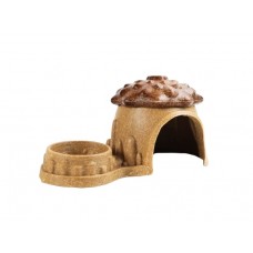 TEEWY ACORN HOUSE 18x10x9cm 230g - BROWN 1pc/box, 24boxes/outer 