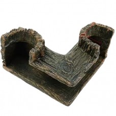 CORNER WOODEN TUNNEL 13cmLx13cmWx7cmH 24pcs/outer 