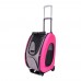 IBIYAYA 5 IN 1 COMBO EVA STROLLER HOT PINK Cabin size:50cmLx30cmWx34cmH Stroller :76cmLx47cmWx92cmH 