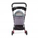 IBIYAYA EASY STROLLING PET BUGGY - SIMPLE GRAY Cabin:50cmLx33cmWx52cmH Stroller:87cmLx49cmWx96cmH 