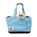 IBIYAYA COLOR PLAY PET CARRIER - SKY BLUE 42cmLx20cmWx29cmH 1pc/bag, 10pcs/outer  