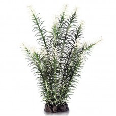 PLASTIC PLANT 12"H GREEN WHITE 72pcs/outer