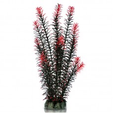 PLASTIC PLANT 12"H RED BLACK 72pcs/outer