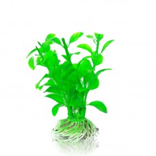 PLASTIC PLANT 4''cmH GREEN 10pcs/pkt 100pkts/outer