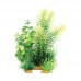PLASTIC PLANT 8"H - BUSH SET 3pcs/box, 36boxes/outer 