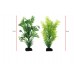 2PCS PLASTIC PLANT 18cmH 2pcs/card, 36cards/outer  