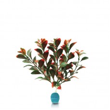 BLOOMING LUDWIGIA w/WEIGHT 6"H Red Green 6pcs/pkt 180pcs/outer