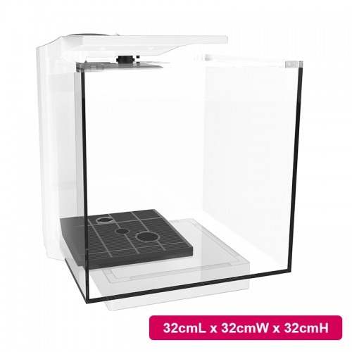 CSL YUMAX VIVARIUM SP3232 w/LAMP, MIST MAKER & FAN 32cmLx32cmWx32cmH