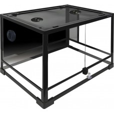 GLASS HINGED DOOR TERRARIUM 90cmLx45cmWx45cmH 1pc/outer